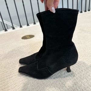Stuart Weitzman Ankle Stretch Bootie